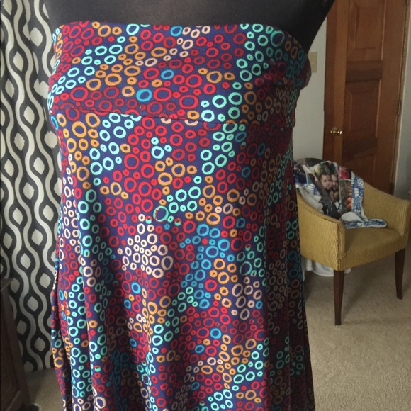 💞 LuLaRoe Multi Colored/Print 2xl Azure 💞 - Picture 1 of 3